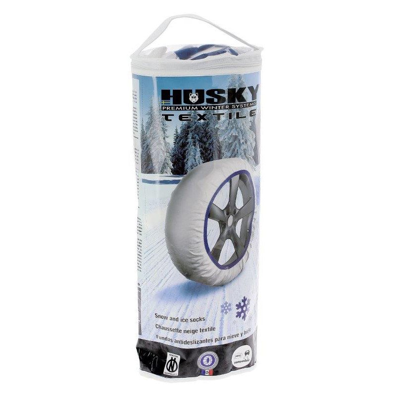 Chaussettes neige textile HUSKY 185/60 R15