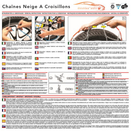 Chaînes neige 9mm OTOMATIC 110 OTOKIT OTOKIT - Chaines neige