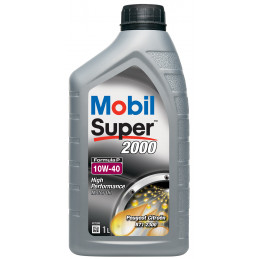 MOBIL Super 2000 Formula-P 10W40 bidon 1L huile moteur semi-synthétique