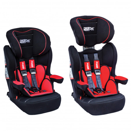 Siège enfant rehausseur ISOFIX avec harnais groupe 1/2/3 modèle pour les  enfants entre 9