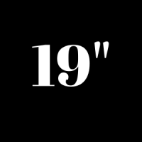 19 pouces